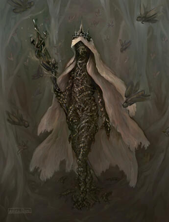 [Personal Work] A worm that walks character, inspired by a D&D campaign I play in