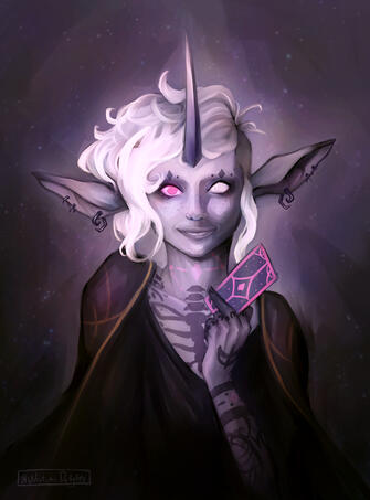 [Personal Work] lalala's character Serendipity for Art Fight 2022